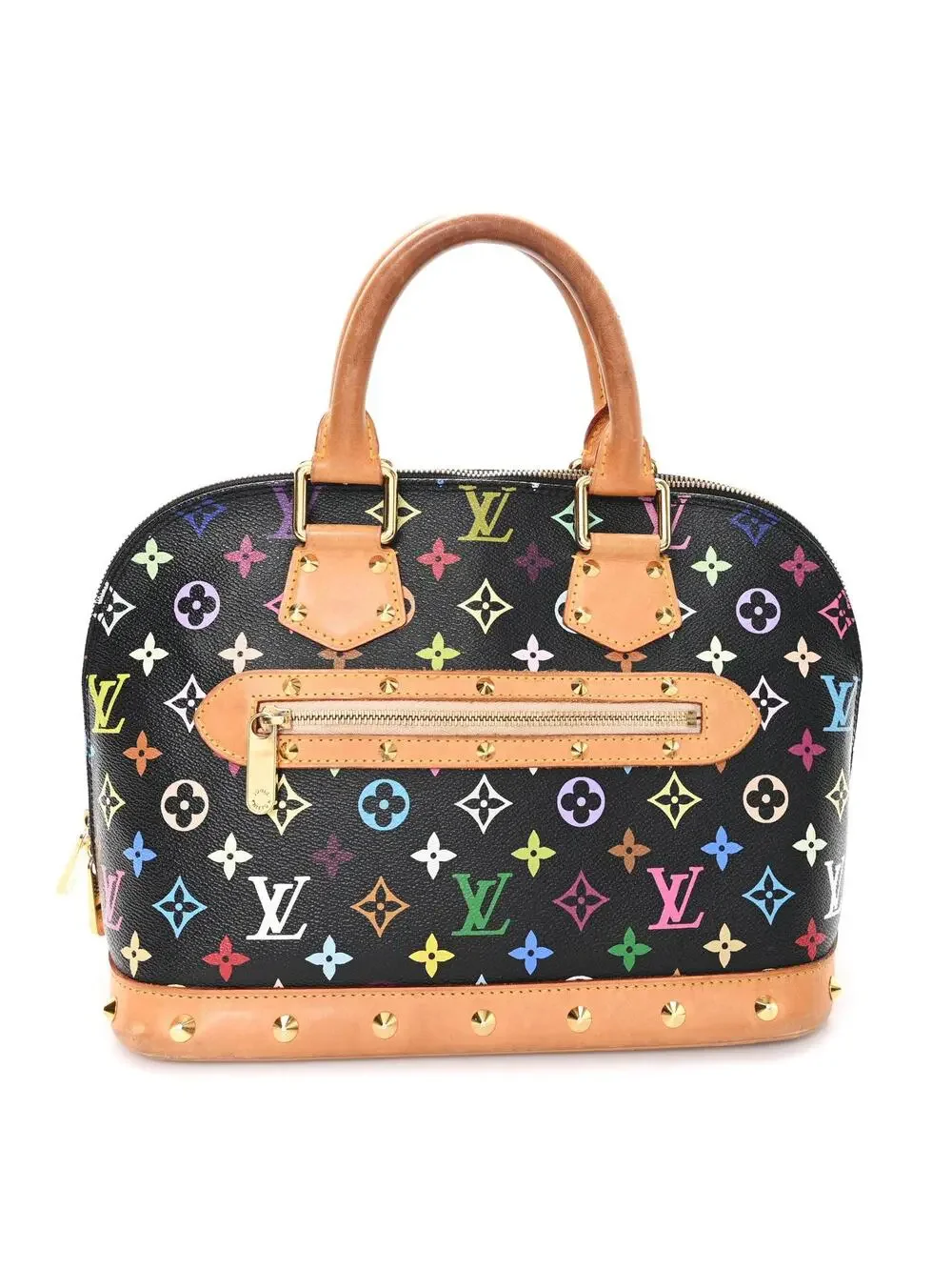 Louis Vuitton Multicolor Alma Black #322656L11B